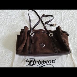 brighton brown purse bag (like new)!!